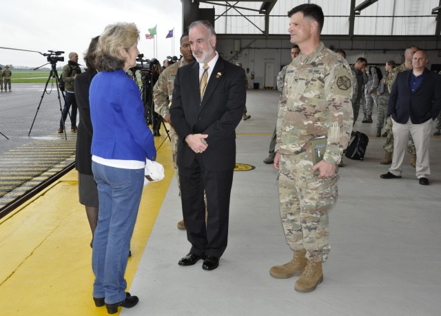 Mr. Formica meets Ambassador Hutichson