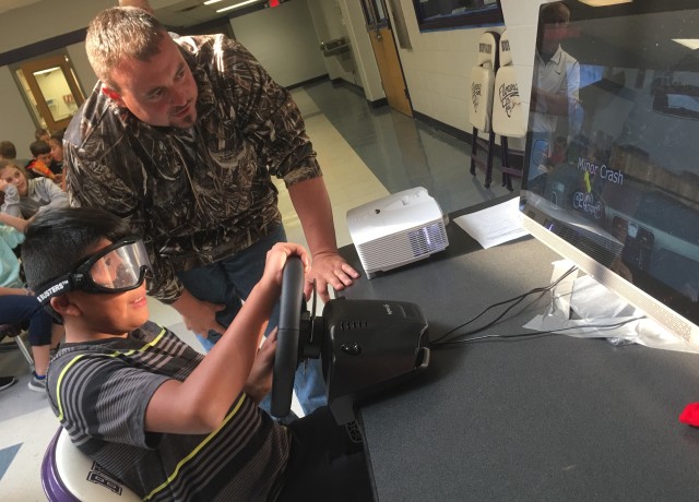 Florence, Texas Middle School students taught drug, alcohol effects by operational testers