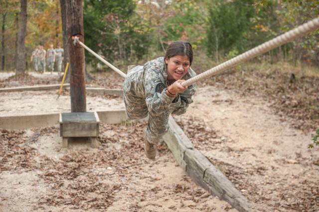 Fort Leonard Wood EBOLC teams up with JROTC for 3rd annual Raider Challenge