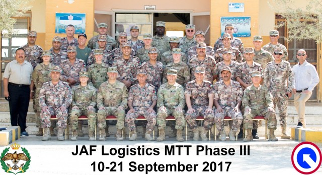 1st TSC, Jordan Armed Forces strengthen partnership through logistics training
