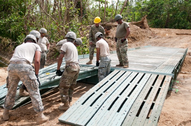 Army National Guard bridges the gap in Puerto Rico