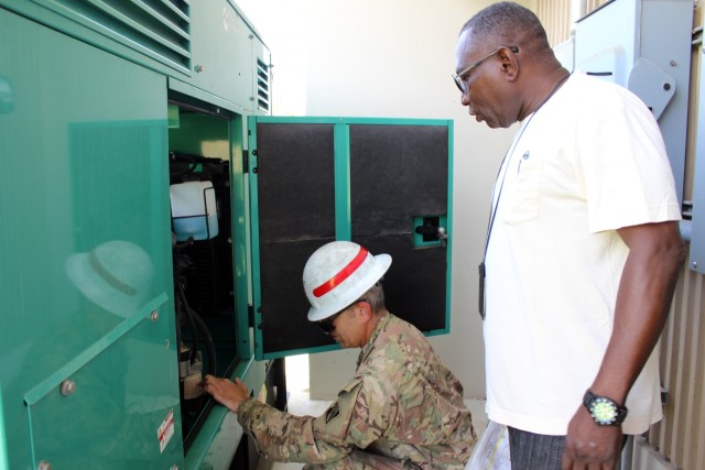 Prime Power and Corps Teams provide generator assessments to guide Virgin Islanders