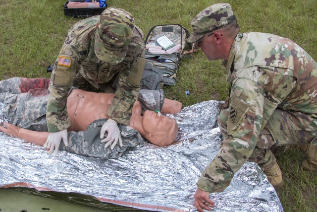 1st SFAB sends first-ever team to Best Medic Competition