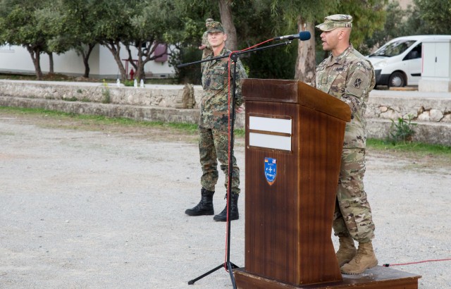 Maj. Miller Artemis Strike Opening Ceremony