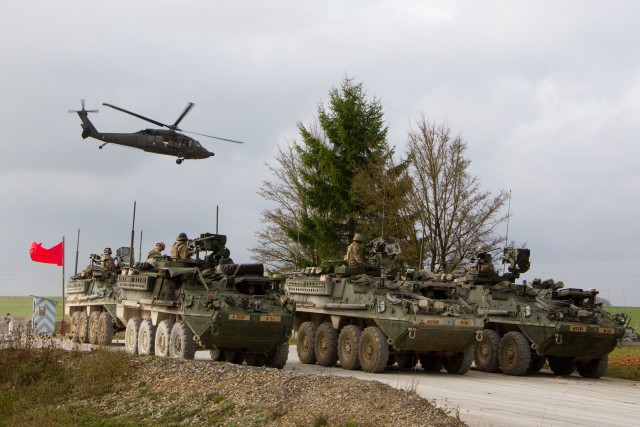 2nd Cavalry Regiment 'Strykers' increase readiness, lethality with air assault training