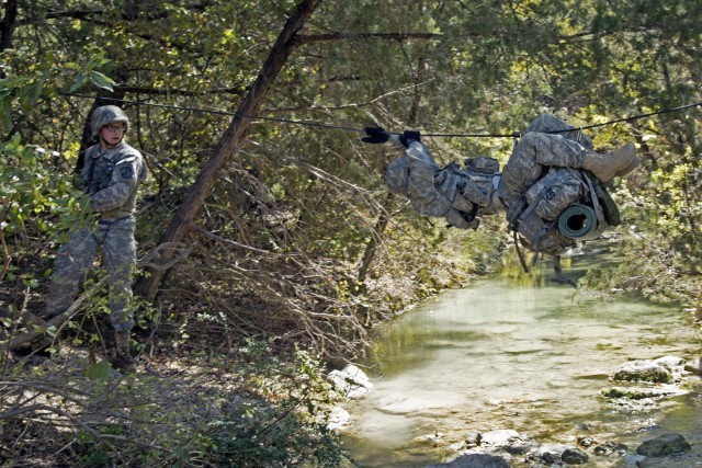 ROTC cadets compete, instructors come full circle in Ranger Challenge at Fort Hood