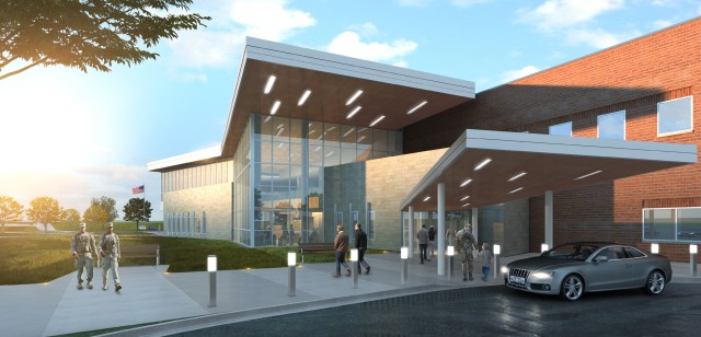 Artist rendering of the new Ireland Army Health Clinic