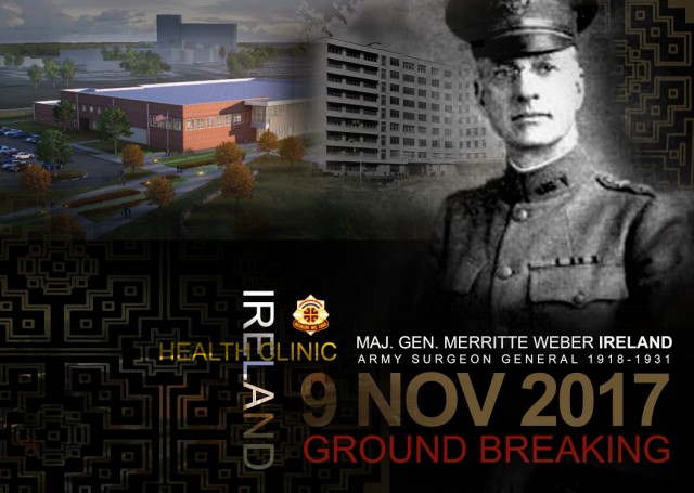 Ireland Army Health Clinic Ground Breaking