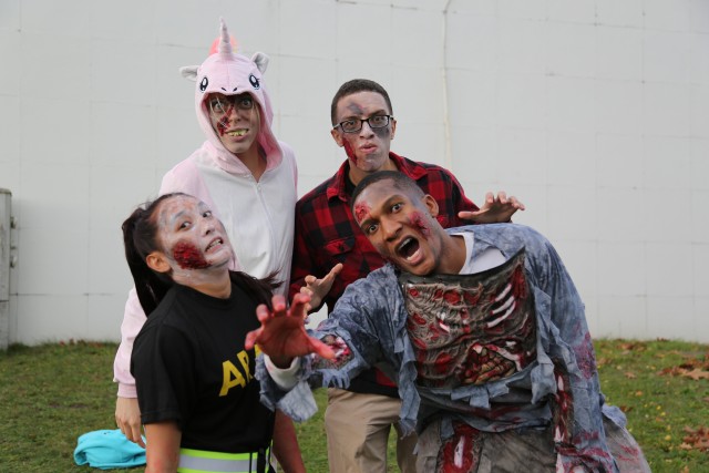 The undead at the Benelux Zombie Run