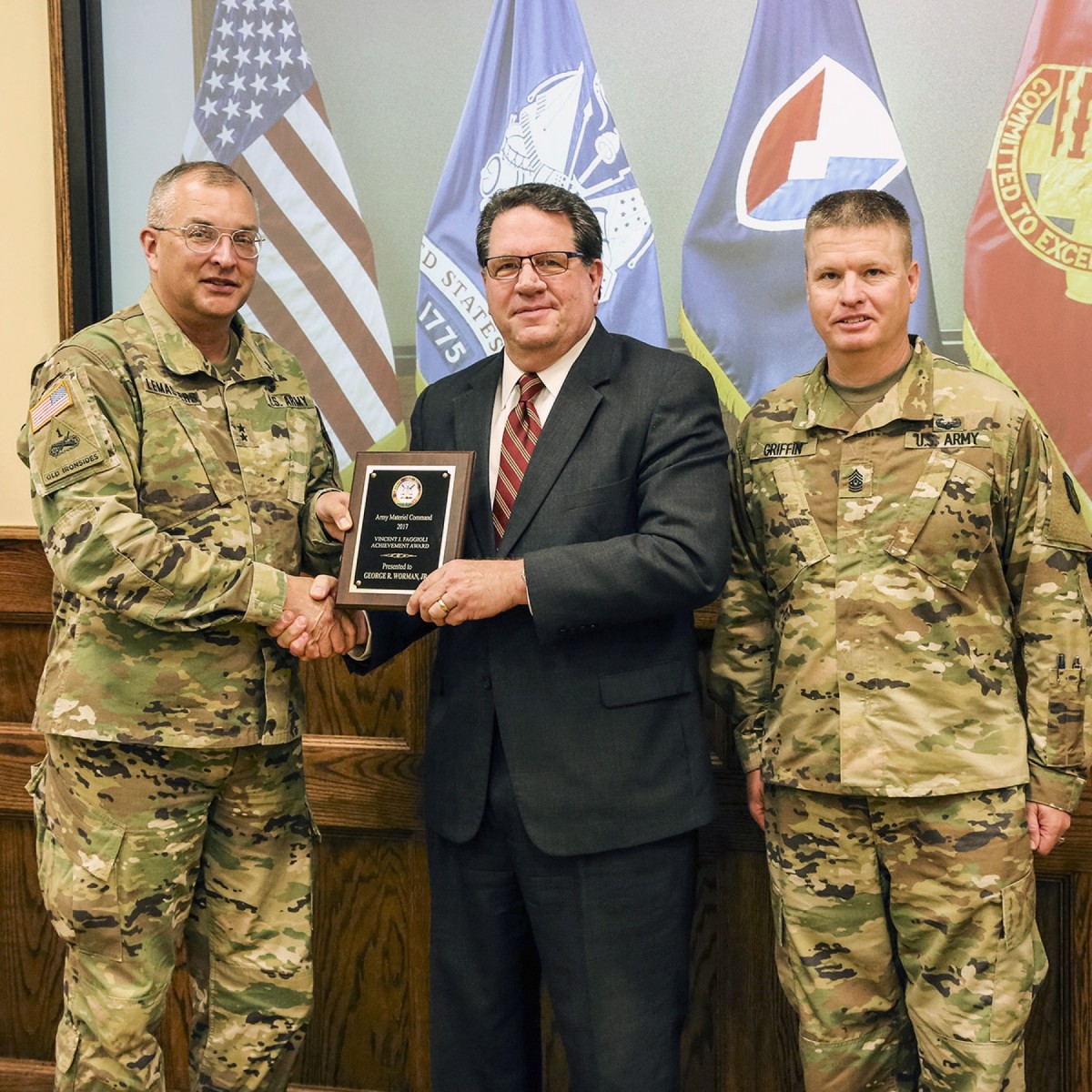 Worman receives Faggioli honor | Article | The United States Army