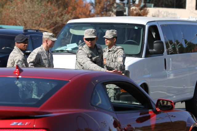 After the wildfire infernos, California Guard plays vital role at traffic checkpoints