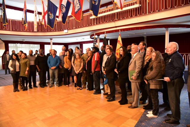 Length of Service Ceremony recipients