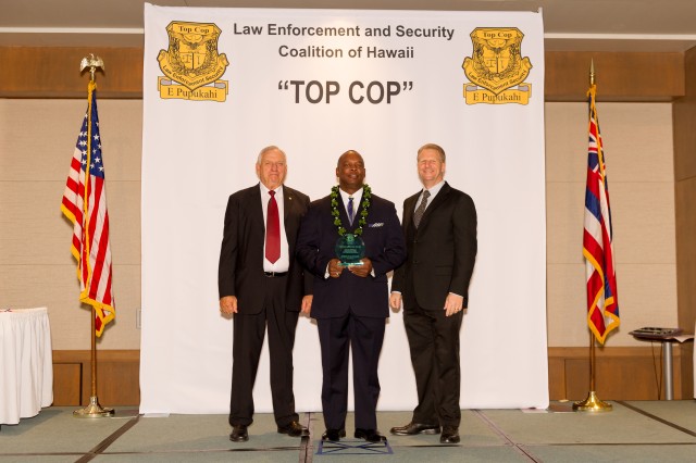 IMCOM-Pacific employee named Top Cop at Hawaii law enforcement awards ceremony