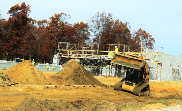 Construction on new Fort McCoy CYS admin, storage building continues