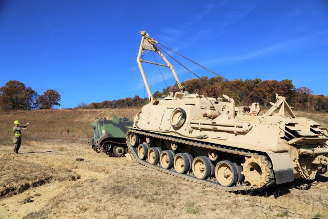 Fort McCoy's RTS-Maintenance holds first Tracked Vehicle Recovery Course