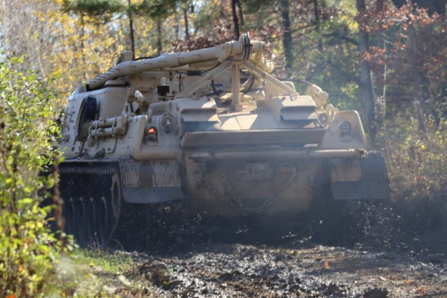 Fort McCoy's RTS-Maintenance holds first Tracked Vehicle Recovery Course