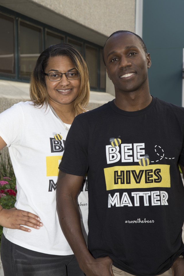 MEDDAC Soldier gets his buzz fix feeding honey makers