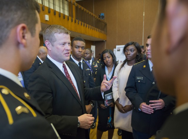 Cadets get rare access to senior leaders, decades of experience