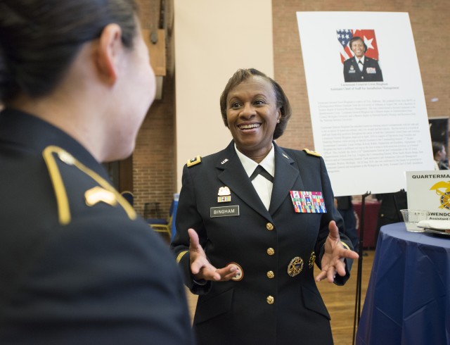 Cadets get rare access to senior leaders, decades of experience