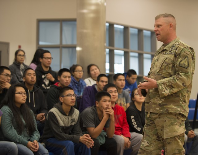 Using his own plane, recruiter flies around remote Alaska to fill Army ranks