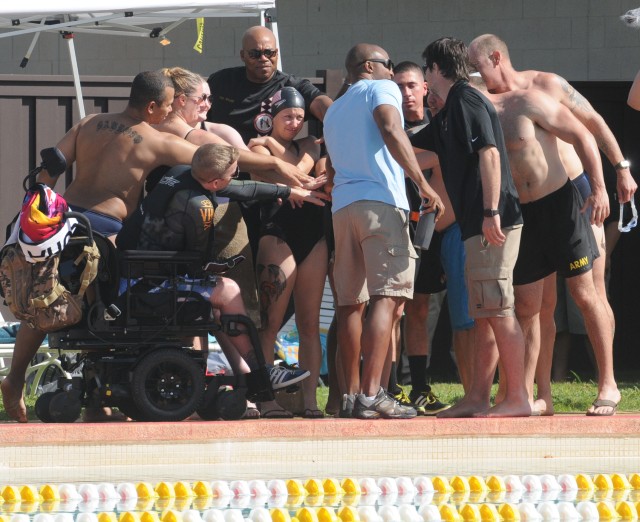 U.S. Army Pacific wounded warriors bring on the motivation during Regional Pacific Trials week