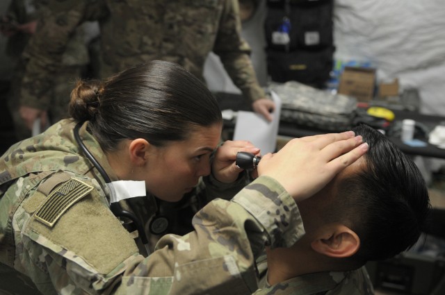 I Corps Medical Staff at Command Post Exercise