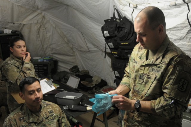 I Corps Medical Staff at Command Post Exercise
