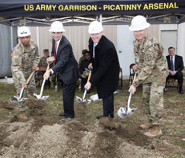 Breaking ground at Picatinny Arsenal