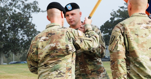 1-13th welcomes new command sergeant major