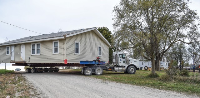 Two more houses from Fort Riley found their way to the Kickapoo Nation and the Kickapoo Housing Authority Nov. 1 as part of an effort called Operation Walking Shield.