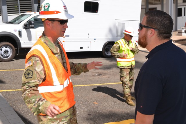 Remote Puerto Rico community hospital gets 500th FEMA                generator installed by USACE