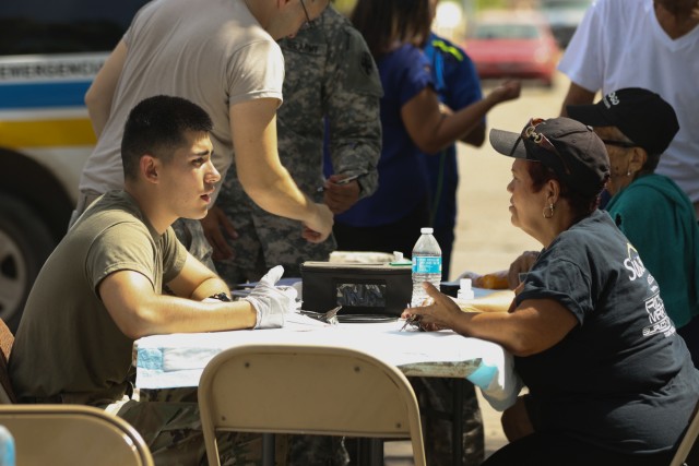 Ohio National Guard provides field medical care in Puerto Rico