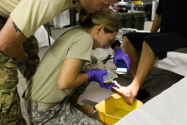 Ohio National Guard provides field medical care in Puerto Rico