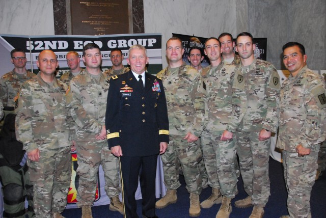 Brig. Gen. Bonner joins EOD Soldiers