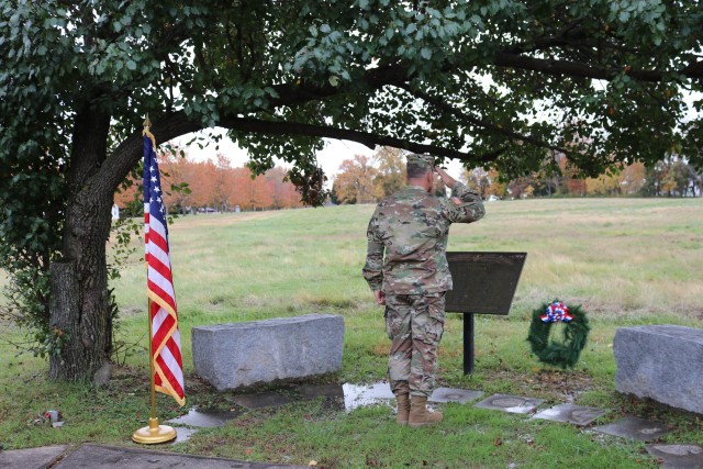 Wreath Ceremony - Veterans Day And The 100th Year Of The 1st Gas 