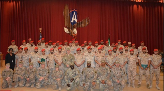 Military Police and Kuwaiti counterparts conduct partnership academy