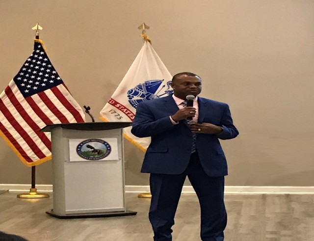 Retired U.S. Army 1st Sgt.  Anthony Thomas: Living the dream
