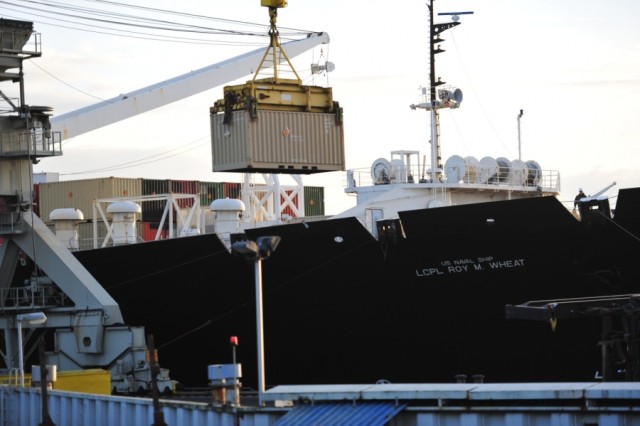 21st TSC delivers ammunition to European theater