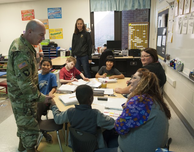 CO tours Coldwater Elementary