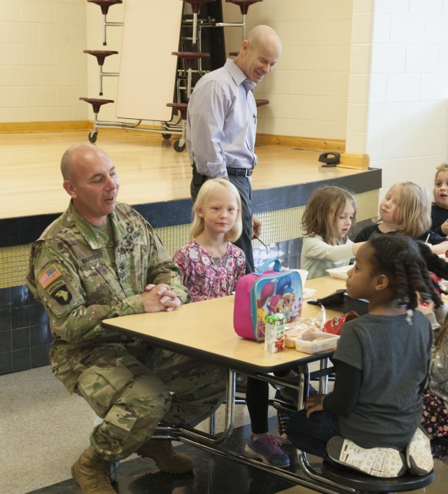 CO tours Coldwater Elementary