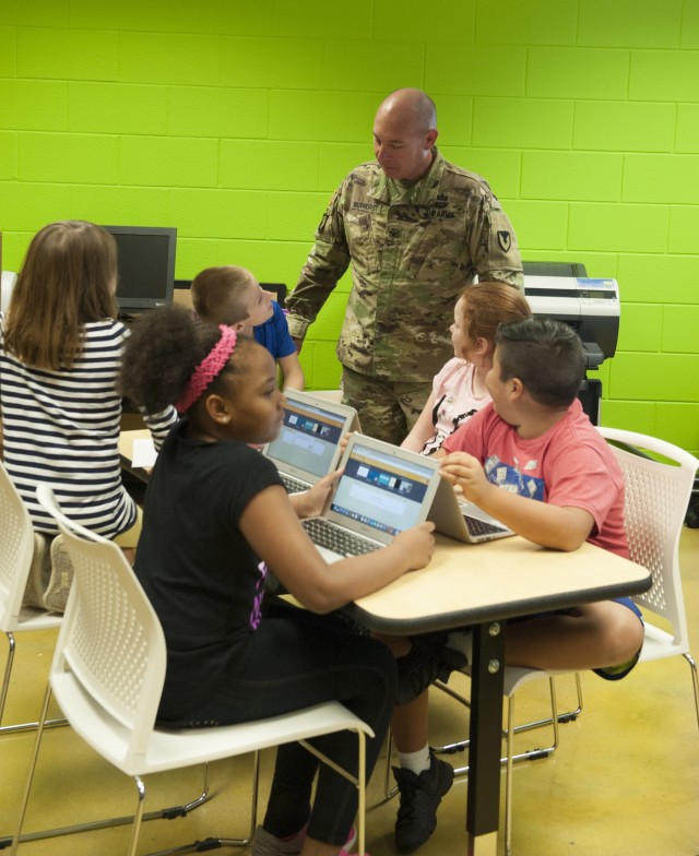 CO tours Coldwater Elementary