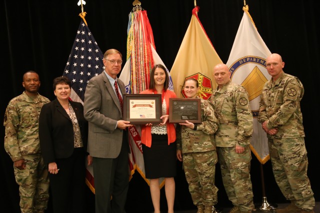 Emily E. Nunn of IMCOM-Readiness recieves Stalwart Award