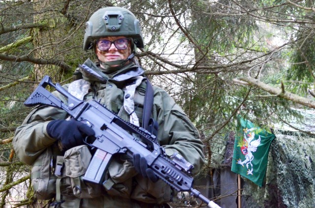 Lithuanian Army Infantry 'Griffin' Brigade controls the fight at Allied Spirit VII