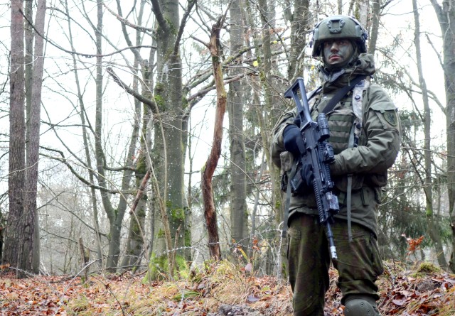 Lithuanian Army Infantry 'Griffin' Brigade controls the fight at Allied Spirit VII