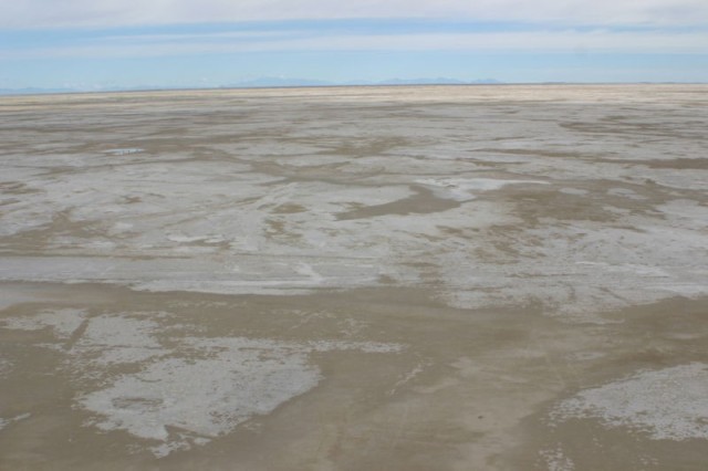 Salt-Sand Playa Terrain