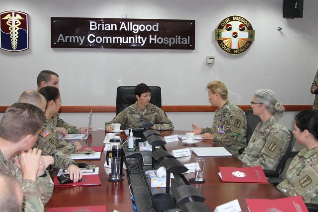 Army Nurse Corps chief visits BAACH
