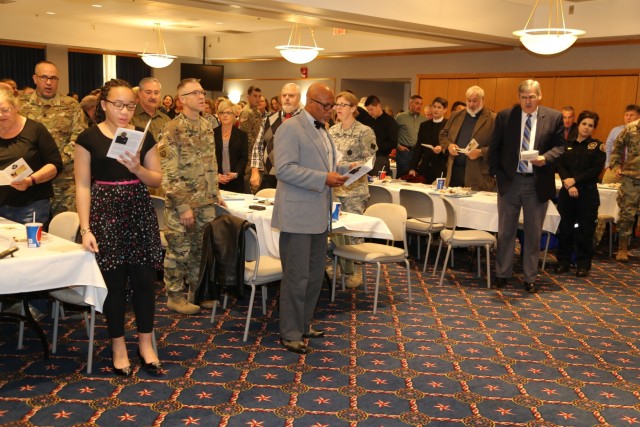 Fort McCoy observes Veterans Day with prayer luncheon