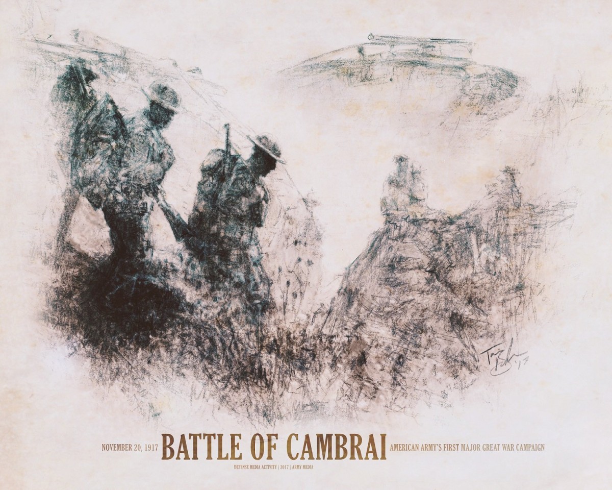 Battle Of Cambrai Remembered 100 Years Later For Combined Arms Use ...