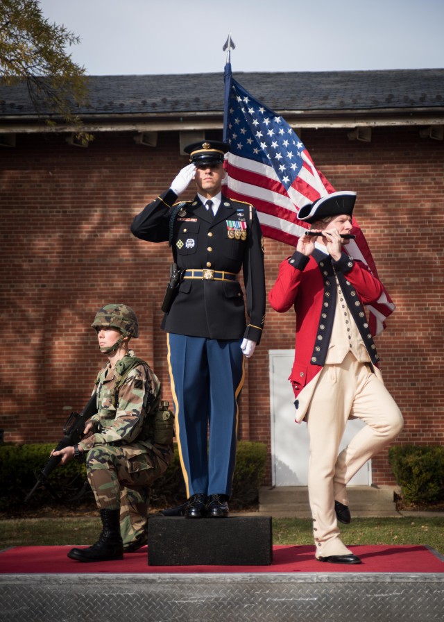 The Old Guard Monument Groundbreaking Ceremony 21 Nov., 2017