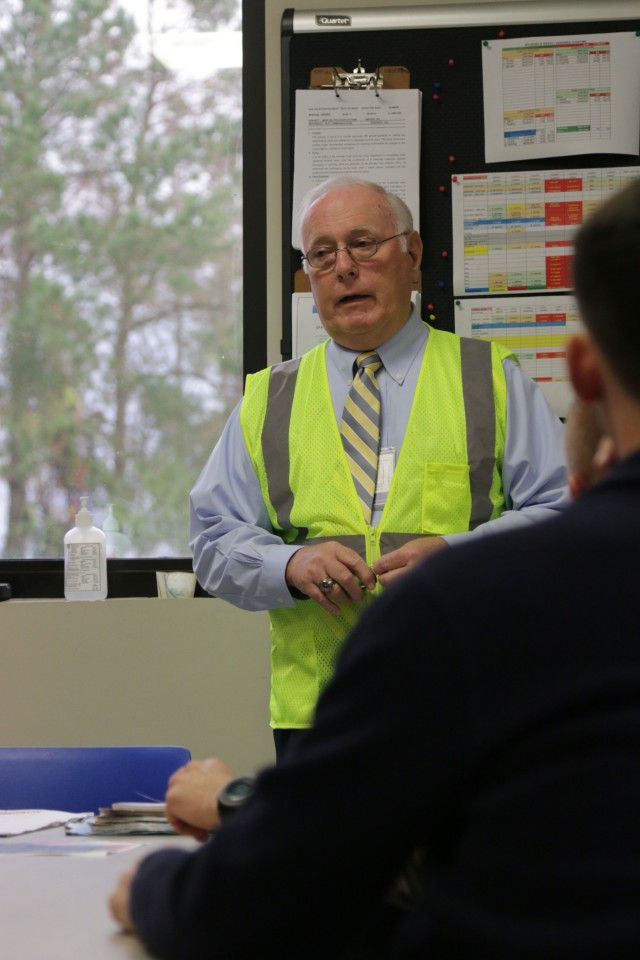 Transportation management coordinators tour the Port of Brunswick